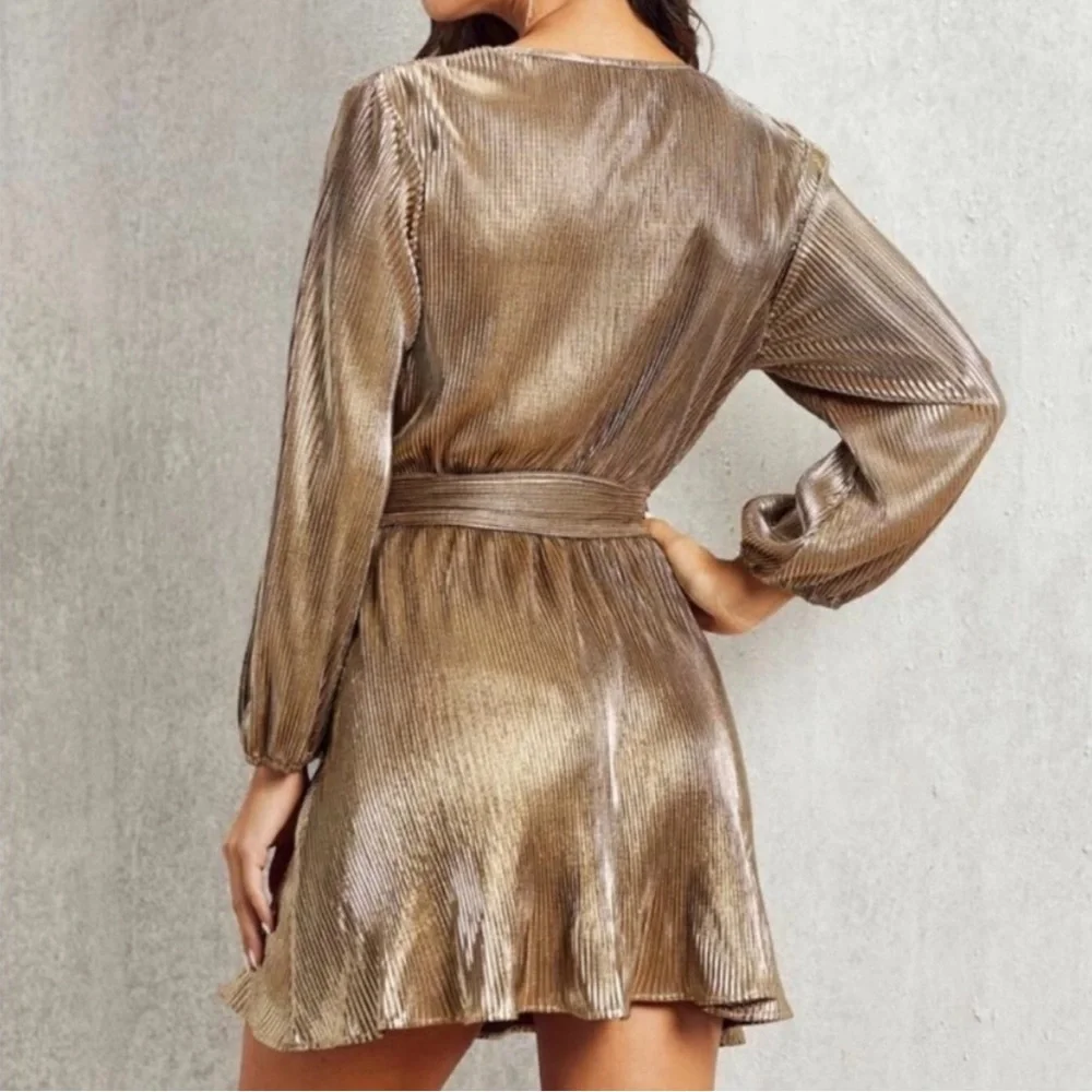 SBETRO GOLD DRESS - Picture 10 of 10
